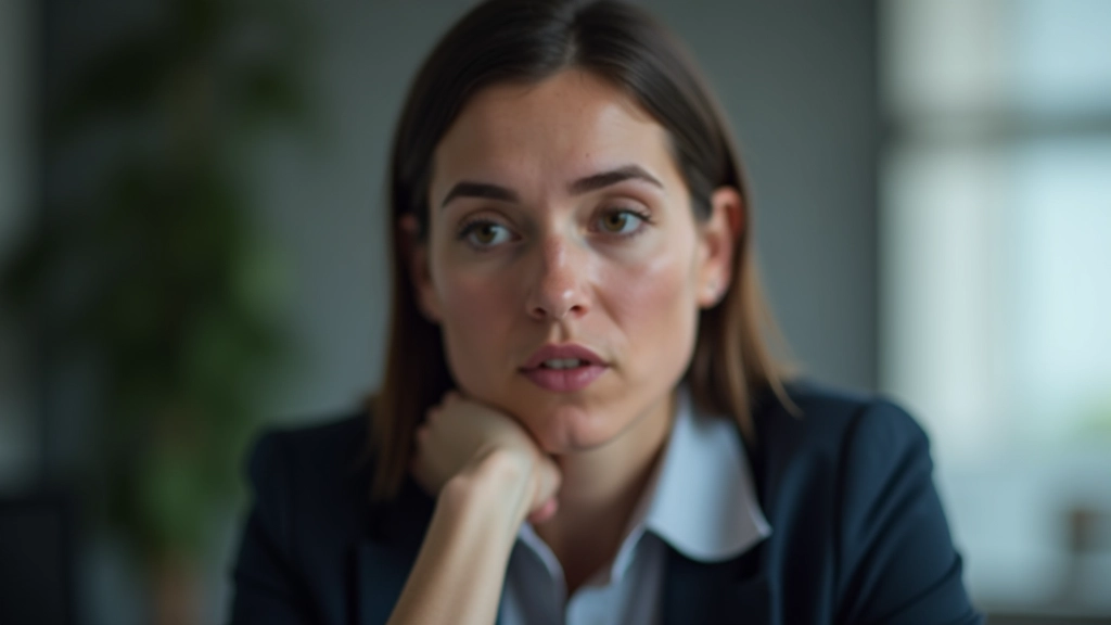 Nahaufnahme eines aktiven Zuhörers mit konzentriertem Blick, der anderen Person Aufmerksamkeit schenkt