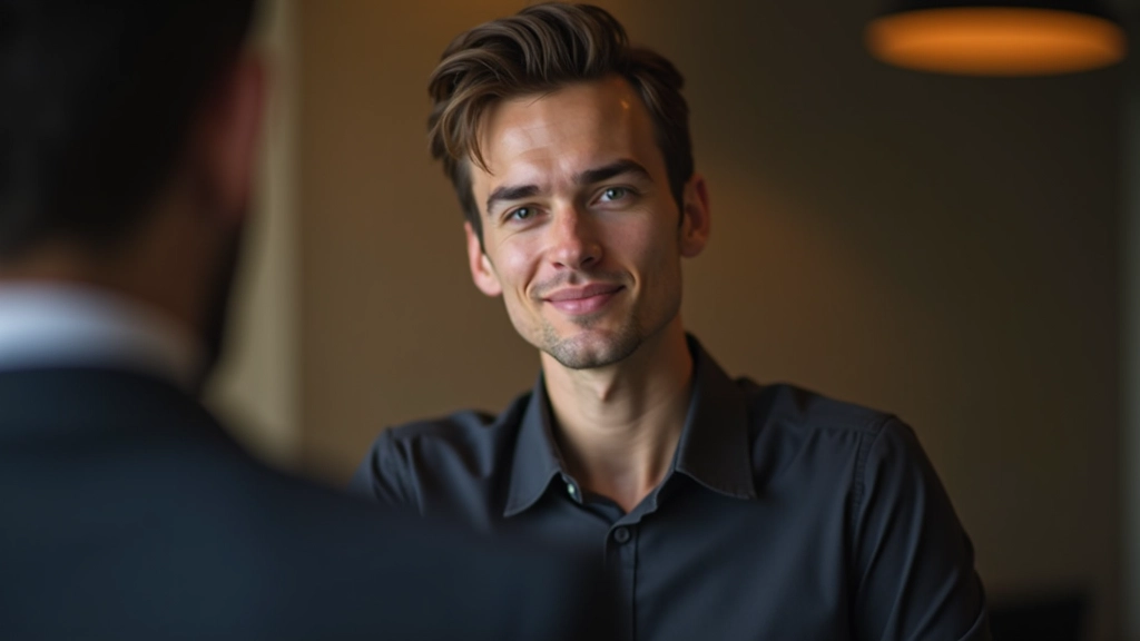 Person bewahrt Ruhe und Gelassenheit in einer stressigen Situation