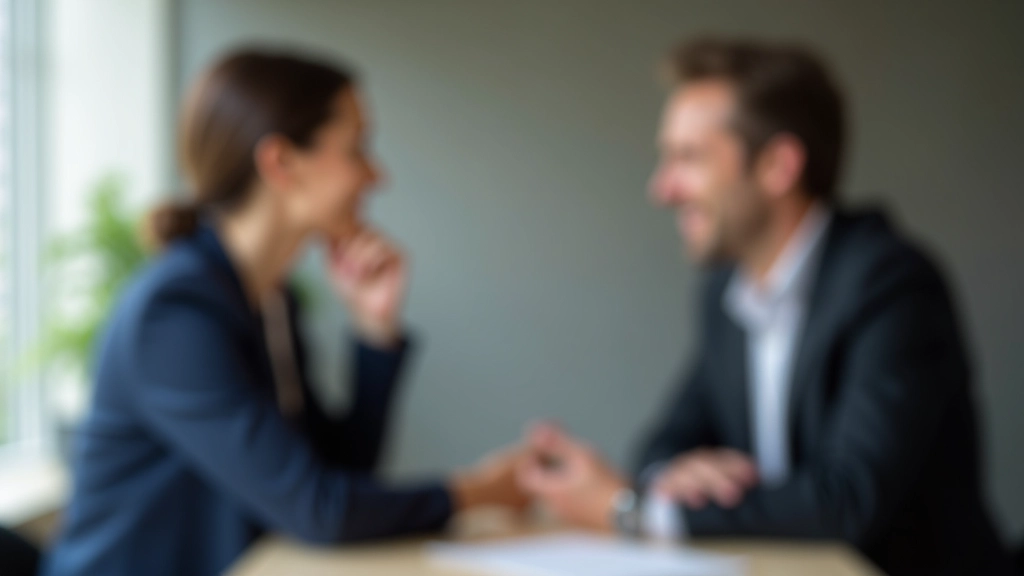 Zwei Menschen führen ein offenes Gespräch, beide sind entspannt und leaning in mit Interesse füreinander